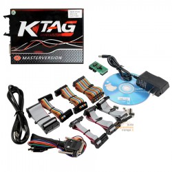 KTAG V7.020 chip tuning ir diagnostikos įranga (raudona plokštė - EU)